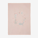 Mermaid Sea Magic Cotton Knit Baby Blanket