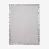 Gray Coral Fleece Baby Stroller Blanket