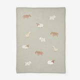 On the Farm Knit Blanket