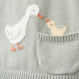 On the Farm Knit Henley + Organic Muslin Short Set
