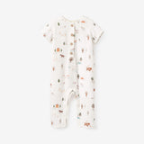 On the Farm Organic Muslin Short Sleeve Jumpsuit