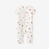 On the Farm Organic Muslin Short Sleeve Jumpsuit