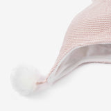 Sofia & Finn Pale Pink Pom Pom Baby Hat