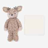 Fawn Bedtime Huggie Plush Toy with Blanket