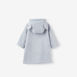 Pale Blue Seaside Safari Terry Beach Coverup