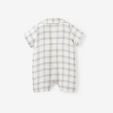 Plaid Organic Muslin Shortall