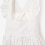 Eyelet Lace Ruffle Sunsuit