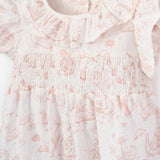 Swan Toile Swiss Dot Bubble