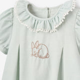 Bunny Embroidered Dress