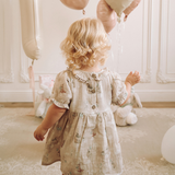 Birthday Print Organic Cotton Muslin Dress