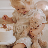 Birthday Print Organic Cotton Muslin Dress