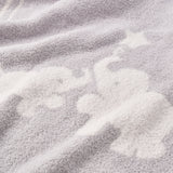 Elephant Feather Knit Baby Blanket
