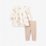 Magical Mouse Print Organic Fleece Dress + Legging Set