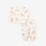 Magical Mouse Print Organic Fleece Jogger Set
