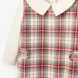 Winter Tartan Jon Jon + Shirt Set