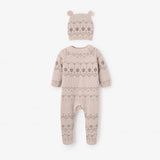 Acorn Fairisle Jumpsuit + Hat Set 2pc