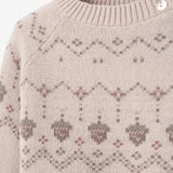 Acorn Fairisle Jumpsuit + Hat Set 2pc