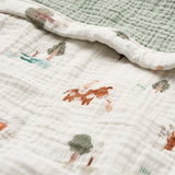 On the Farm Organic Muslin Security Blanket