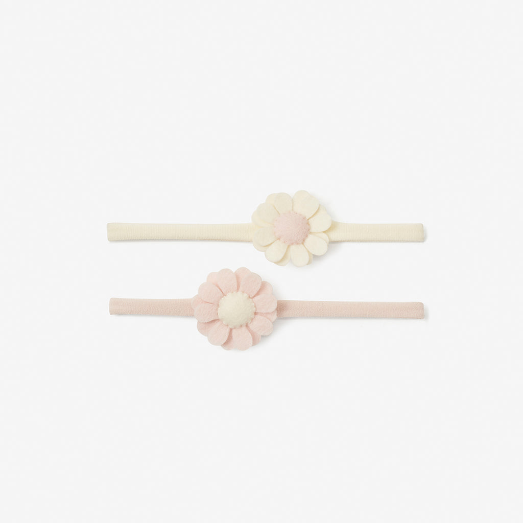 Felt Flower Headband Set  2Pk