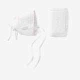 Heirloom Baby Bonnet & Bible Christening Gift Set