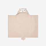 Owl Hooded Baby Bath Wrap
