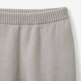 Gray Fine Knit Cotton Baby Pant