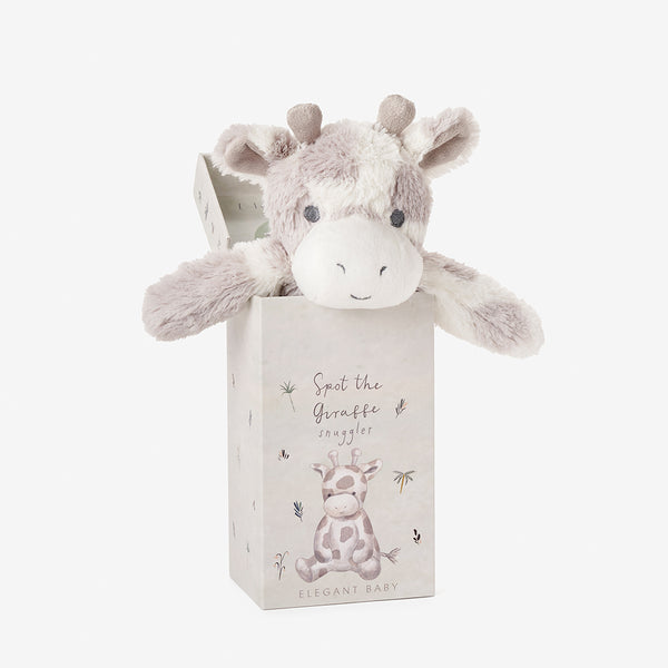 Spot the Giraffe Snuggler Plush Security Blanket w/ Gift Box
