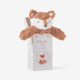 Felix Fox Snuggler Plush Security Blanket w/ Gift Box