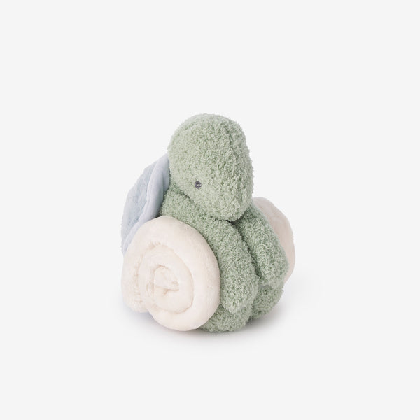 Turtle Mini Huggie Plush Toy & Blanket