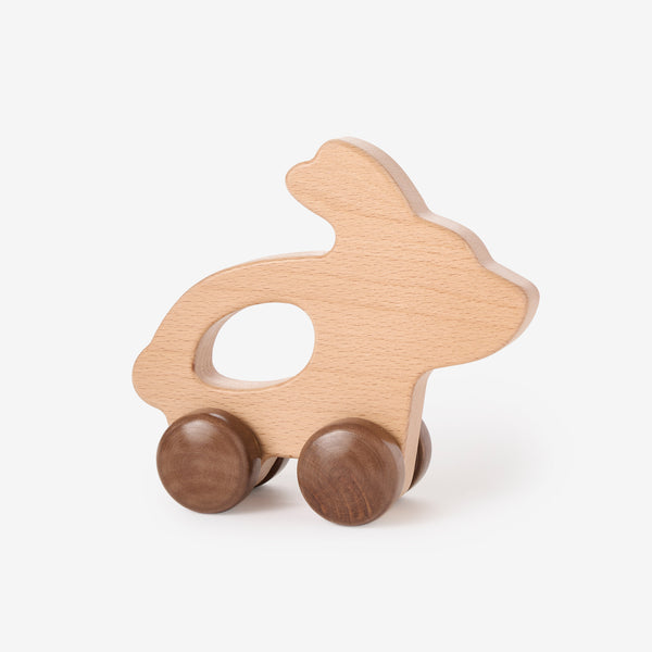 Wooden Push Toy Bunny