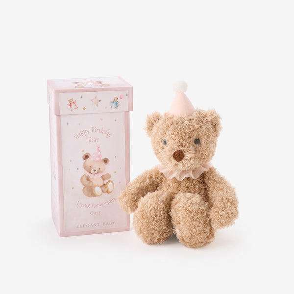 Birthday Girl Bear w/ Gift Box