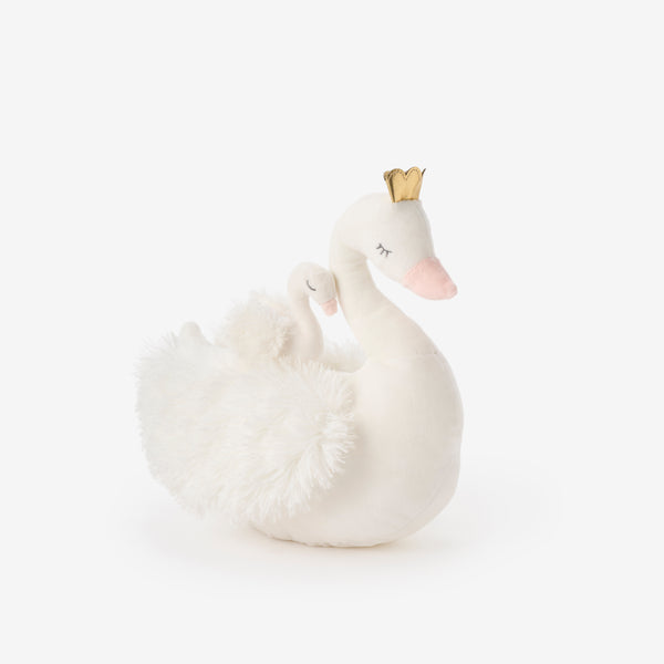 Mama + Baby Swan Toy Set