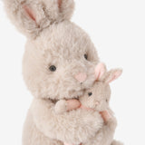 Mama + Baby Bunny Plush Toy Set