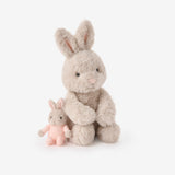 Mama + Baby Bunny Plush Toy Set