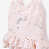 Pale Pink Sea Magic Baby Ruffle Swimsuit