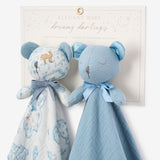 Blue "Sleepy Pals" Blankies 2 Pack