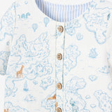 Cotton Map Print Shortall