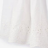 Eyelet Lace Flutter Sleeve Top + Swan Toile Bloomers