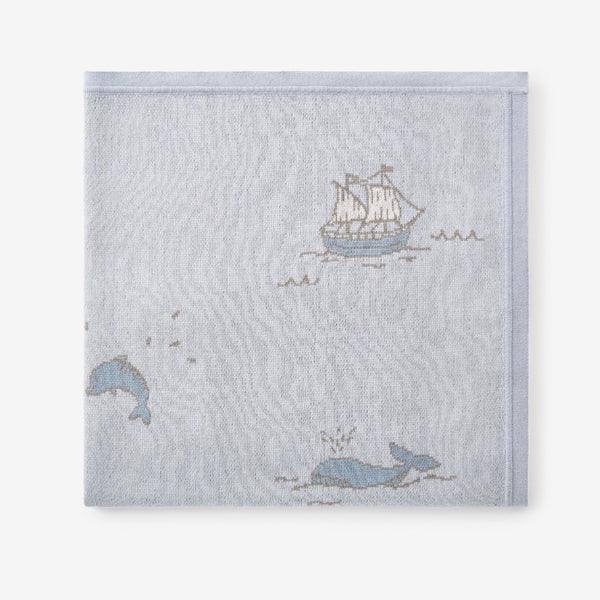 Sea Animals Knit Blanket