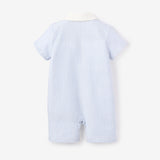 Boat Embroidered Oxford Stripe Shortall