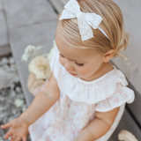 Eyelet Lace Bow Headband 2 Pk