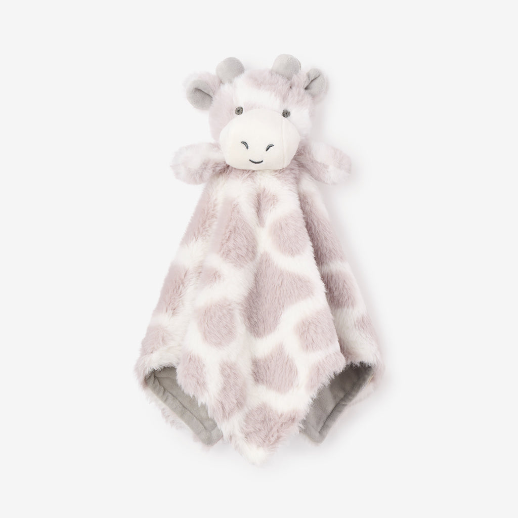 Plush Giraffe Baby Security Blanket