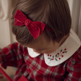 Winter Tartan + Velvet Headband Set 3 pk