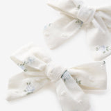 Bluebell Swiss Dot Bow Clip Set
