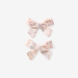 Fleur de Provence Swiss Dot Bow Clip Set