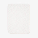 Bow Print Organic Double Layer Swaddle Blanket