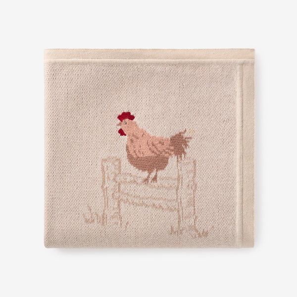 Petite Farmstead Knit Blanket