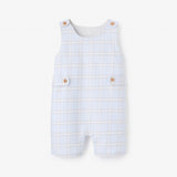 Blue Gray Plaid Jon Jon