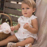 Petite Farmstead Organic Cotton Sunsuit