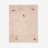 Petite Farmstead Knit Blanket